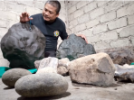 Penemuan Dua Batu Meteorit di Desa Ngadiboyo, Nganjuk: Misteri dari Langit yang Menghebohkan