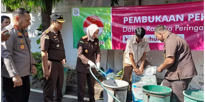 Heboh! Kejari Kediri Musnahkan Narkoba Senilai Rp 70 Juta!