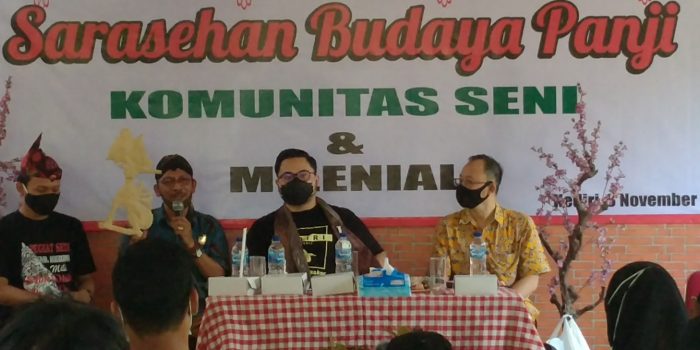 Mas Dhito, Nguri Nguri Budaya Panji dengan Sarasehan Bersama Millenial dan Komunitas Seni