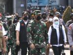 Panglima TNI & Kapolri Tinjau Penanganan Covid-19 di Kab Kediri