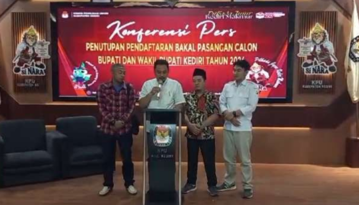 Dua Pasangan Calon Pilkada Kediri Resmi Diterima, Apa Selanjutnya?