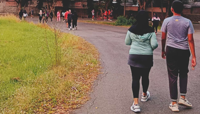 Fenomena Joging Meledak di Stadion Menak Sopal Trenggalek