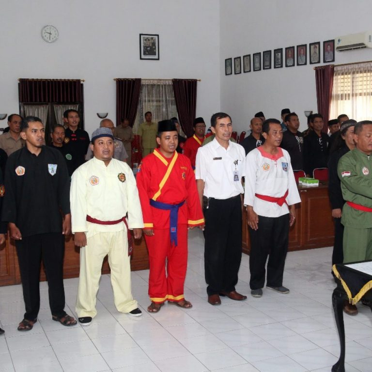 Sepuluh Perguruan Pecak Silat, Tandatangani MoU Jaga Situasi Kondusif, Inilah Perguruannya!!