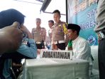 Sidang Ditempat, Satlantas Polres Kediri Kota Hukum Pelajar yang Melanggar dengan Hafalan Ayat Suci Al Qur’an