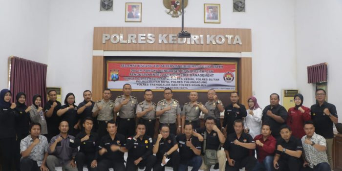 Road Show Kabid Humas Polda Jatim di Polresta Kediri, Bentuk Opini dan Intelegence Media Managemen