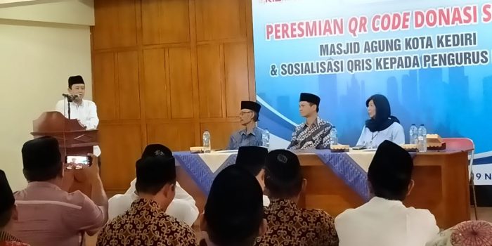 Kantor Perwakilan Bank Indonesia Kediri, Sosialisasikan Berinfaq dengan Scan QR Code Donasi Sosial