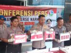 Polres Kediri Dalam Kurun Waktu Satu Bulan Ungkap 30 Tersangka Narkoba