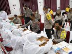 1038 Anggota Polres Kediri Kota Ikuti Rapid Tes Masal