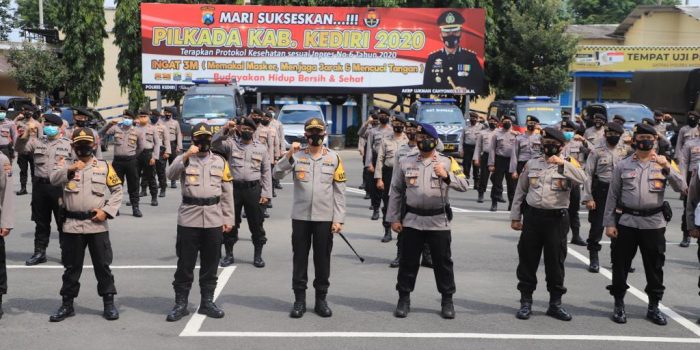 Pilkada di Kabupaten Kediri Tertib dan Kondusif, Polres Kediri Beri Apresiasi