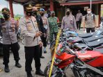 Operasi Balap Liar Polres Kediri Jaring Ratusan Motor