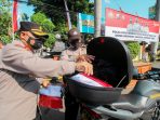 Kobarkan Semangat Kemerdekaan PolresKota Bagi 1945 Bendera MerahPutih