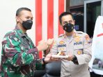 HUT TNI ke-76, Kapolres Tulungagung Beri Kejutan Dandim 0807