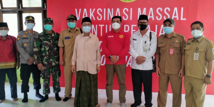 BINDa Jatim Gelar Vaksinasi Massal di Ponpes Al Ihsan Jampes Kediri