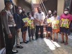 Pelajar Asli Papua Terima Bantuan Paket Sembako Dari Kapolres Kediri Kota