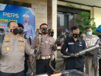 Ratusan Motor Knalpot Brong Diamankan Satlantas Polres Kediri Kota