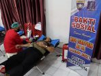 HUT Satpam Ke 41 Tahun 2021, Polres Kediri Kota Gelar Donor Darah