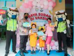 TK Kemala Bhayangkari Polres Kediri Kota Gelar Vaksinasi Anak-Anak