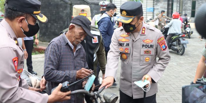 Operasi Yustisi, Polres Amankan 53 Pelanggar Prokes