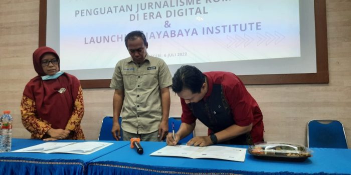 AJI Kediri Launching Sekolah Jurnalistik Jayabaya Institute