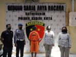 Satreskrim Polres Kediri Kota Amankan Kakek Pelaku Persetubuhan Anak