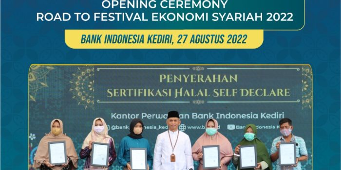 FESyar BI Kediri 2022, Wujud Sinergi Kembangkan Ekosistem Halal