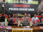 Pelaku Curas di Kantor Kas BPR Kota Kediri Berhasil Dibekuk Polres Kediri Kota