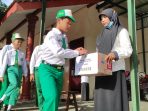 Ratusan Siswa MI di Kediri, donasi dan Sholat Ghoib Untuk Korban Gempa Cianjur