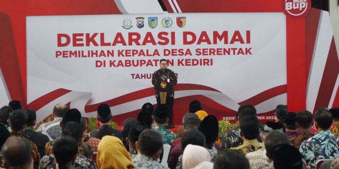 Pilkades Serentak, Mas Dhito Berharap Kades Terpilih Mau Bekerja untuk Rakyat