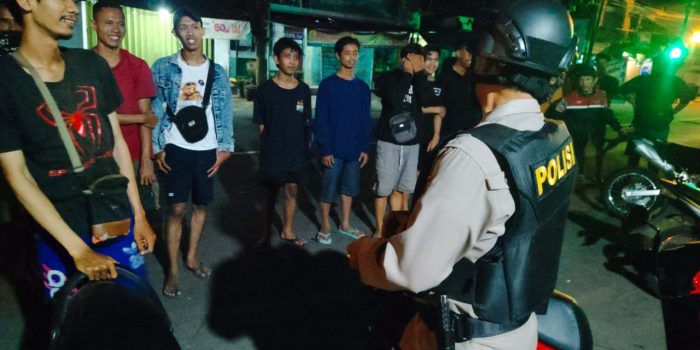 Polres Kediri Kota Terjunkan Team ANKER Joyo Boyo Cegah Gangster