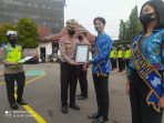 Dua Duta Lalu Lintas Polres Kediri Kota Raih Juara di Polda Jatim