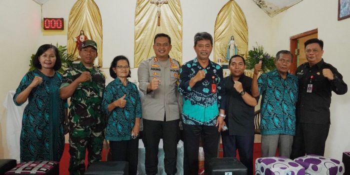 Gelar Patroli Gabungan Jelang Nataru, Mas Dhito Minta Masyarakat Kedepankan Toleransi