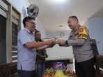 Kapolres Kediri Kota Buat Kejutan Datang Ke Kantor PWI Dengan Membawa Tumpeng