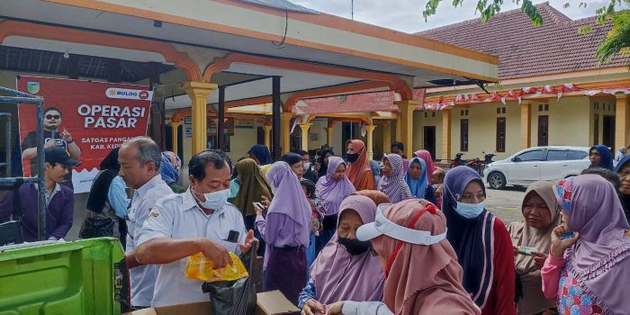 Tekan Harga Beras Pemkab Kediri Gelar Operasi Pasar