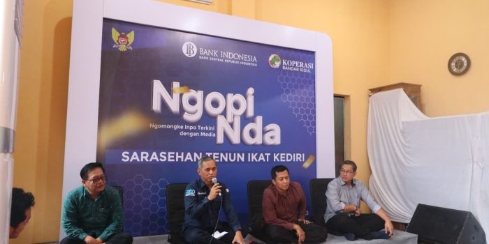 Promosikan Industri Kreatif Fesyen, BI Kediri Gelar Sarasehan Tenun Ikat Bersama Media