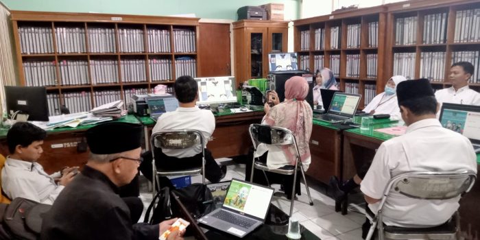 ASN Kemenag Kab Kediri Laksanakan CAT IPMB Tahap Kedua