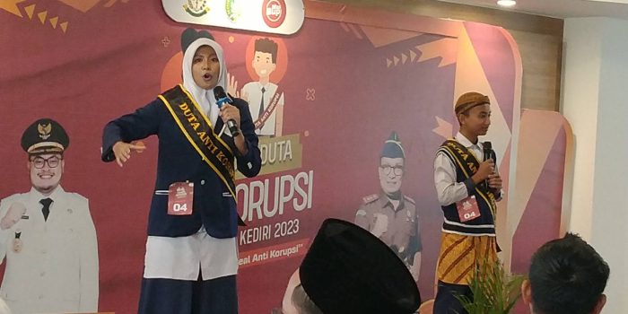 Kejari dan Dindik Kab Kediri Gelar Lomba Duta Anti Korupsi Tingkat SMP, Ini Pemenangnya