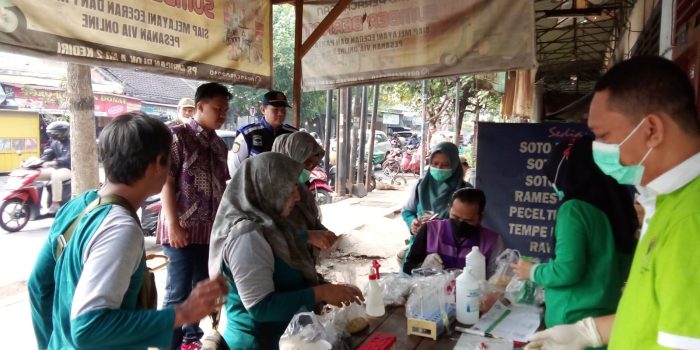 Satgas Pangan Polres Kediri Kota Sidak Pasar Tradisional, Temukan 6 Makanan Mengandung Zat Berbahaya