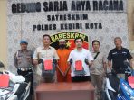 Polres Kediri Kota Berhasil Amankan Tersangka Curanmor di 2 TKP