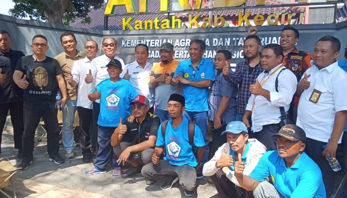 Karut Marut PTSL, LSM Kediri Datangi BPN Kabupaten/Kota