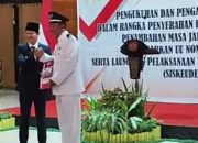 Lantik 148  Masa Jabatan Kades Di Trenggalek, Bupati Moch Nur Arifin Justru Ucapkan Begini,,,,