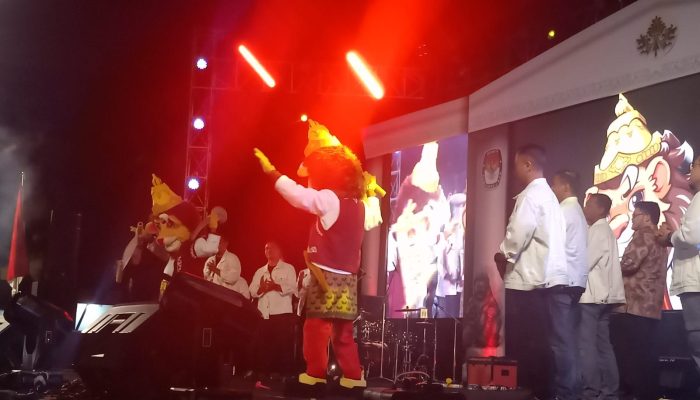 “SI NARA SINGA” Hewan Tunggangan Raja Joyoboyo Resmi Dikenalkan Sebagai Maskot   Dan Jingle Pemilukada Serentak 2024 Kabupaten Kediri