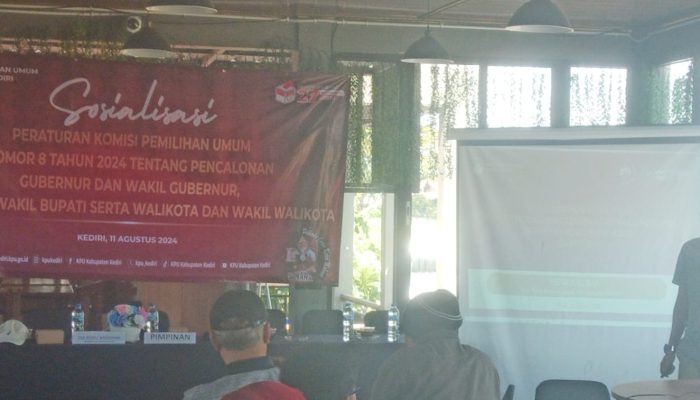 Media Gathering Siapkan Kerja KPU Kabupaten Kediri Sambut Tahapan Pendaftaran Calon Di Pemilukada Serentak  2024