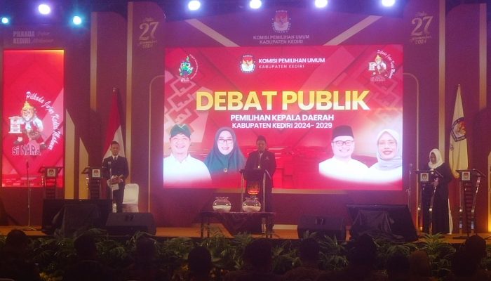 Gelar Debat Tahap Pertama Cabup /Cawabup Kediri di Pilkada Serentak 2024, Ini Yang Diminta Nanang Qosim Ketua KPU