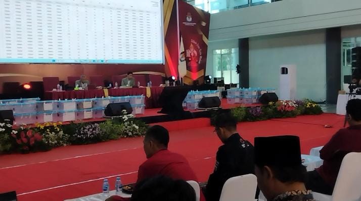 Rekapitulasi hasil suara Pemilukada Serentak 2024 Kab Kediri 