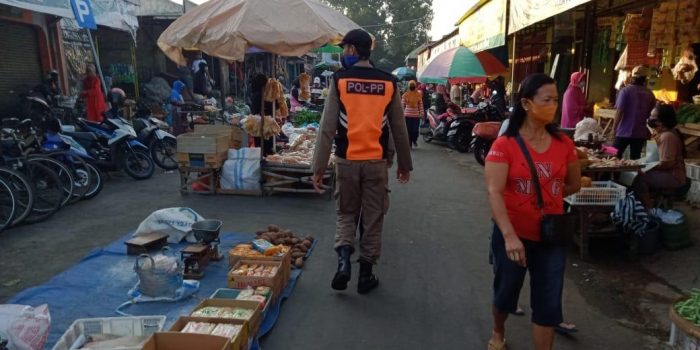 Ada Rasia Wajib Pakai Masker di Pasar Selama Tiga Hari Kedepan, Kalau Melanggar Sangsinya Ini