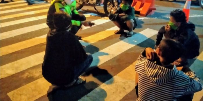 Gelar Rasia Antisipasi Balap Liar, Satlantas Polresta Kediri Berikan Sangsi Tambahan