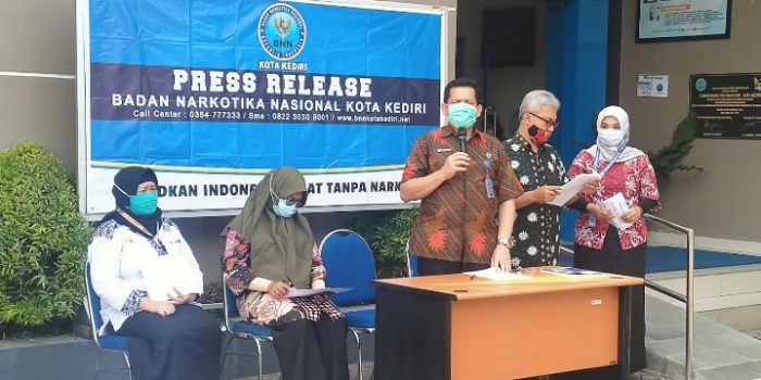 Kondisi Pandemi Covid- 19, Pengguna Narkoba di Kota Kediri Meningkat 80 Persen