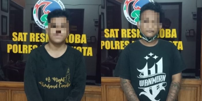 Dua Pengedar Sabu dan Okerbaya di Bekuk Satresnarkoba Polres Kediri Kota