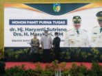 Pamit Purna Tugas dr. Hariyanti Sutrisno Dan Drs. H. Masykuri, MM