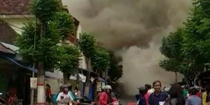 Klenteng Poo An Kiong Blitar Terbakar